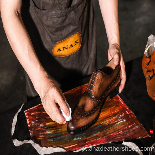 Sapatos Masculinos Casuais Carreira de Escritório Oxfords